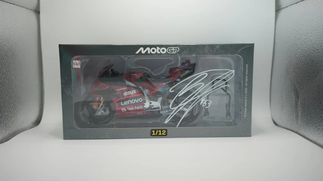 Ducati Team - Francesco Bagnaia - Scale 1/12 model motorbike