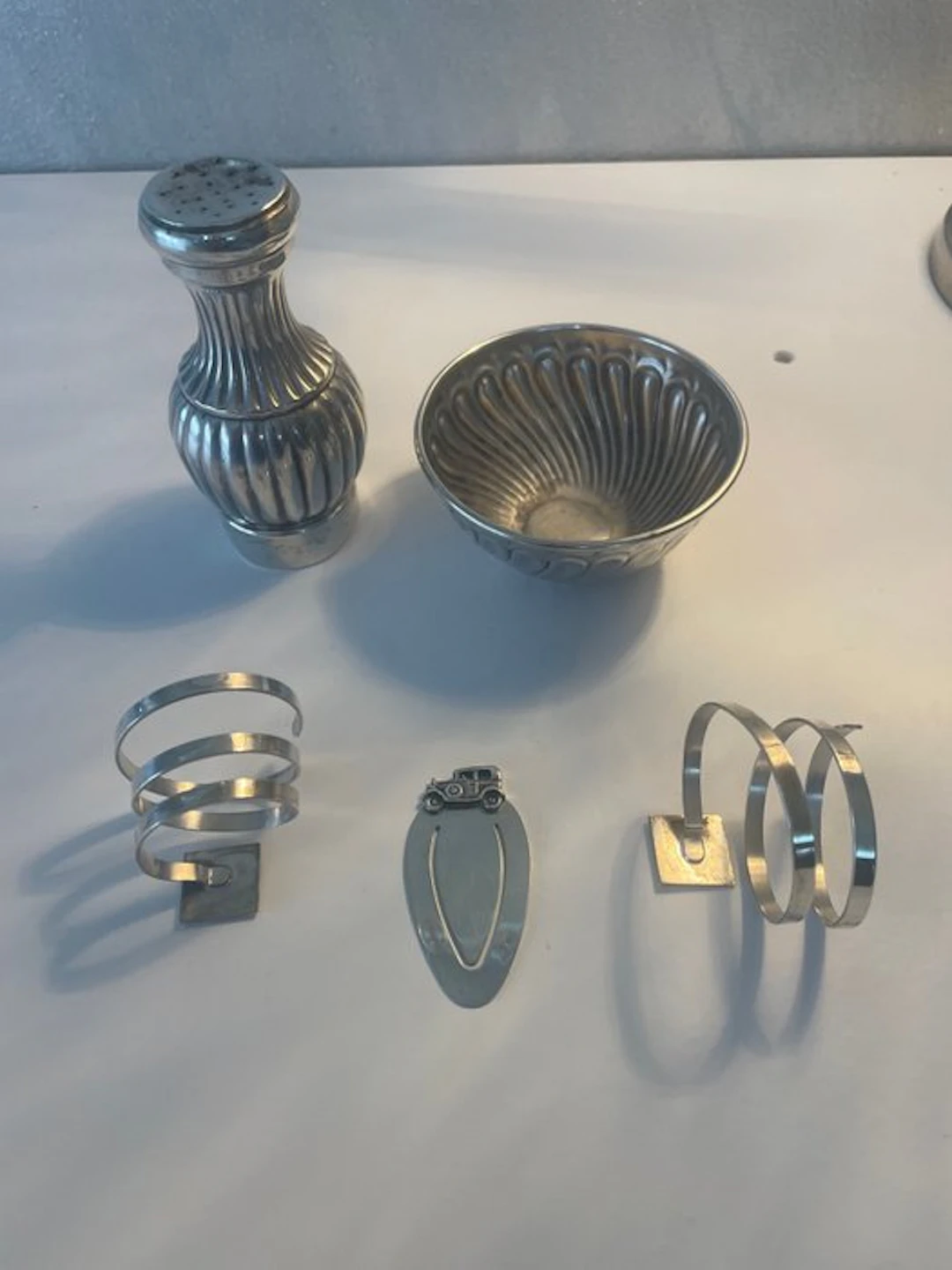 Table service - Silver - 5-item lot