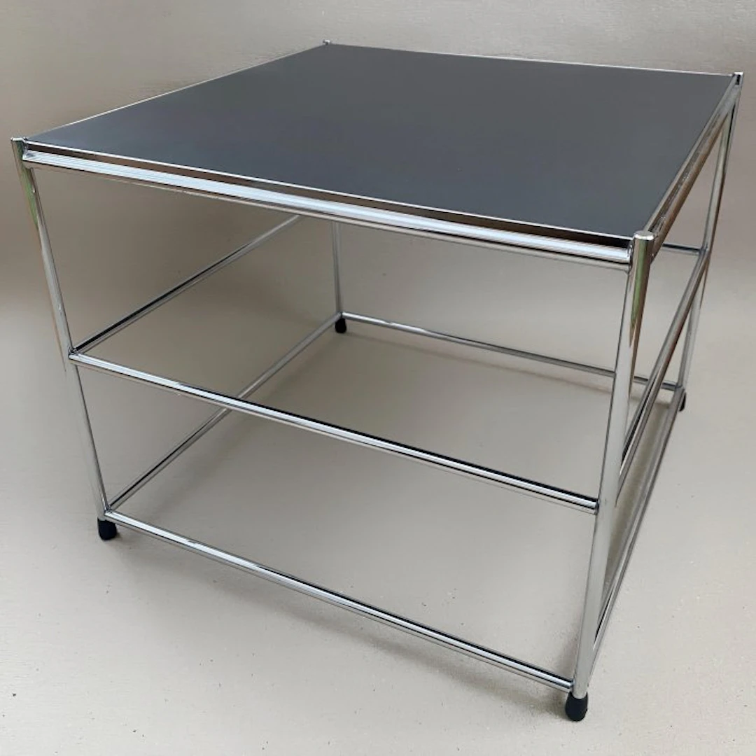 Side table - Stainless steel - Side table - Chrome