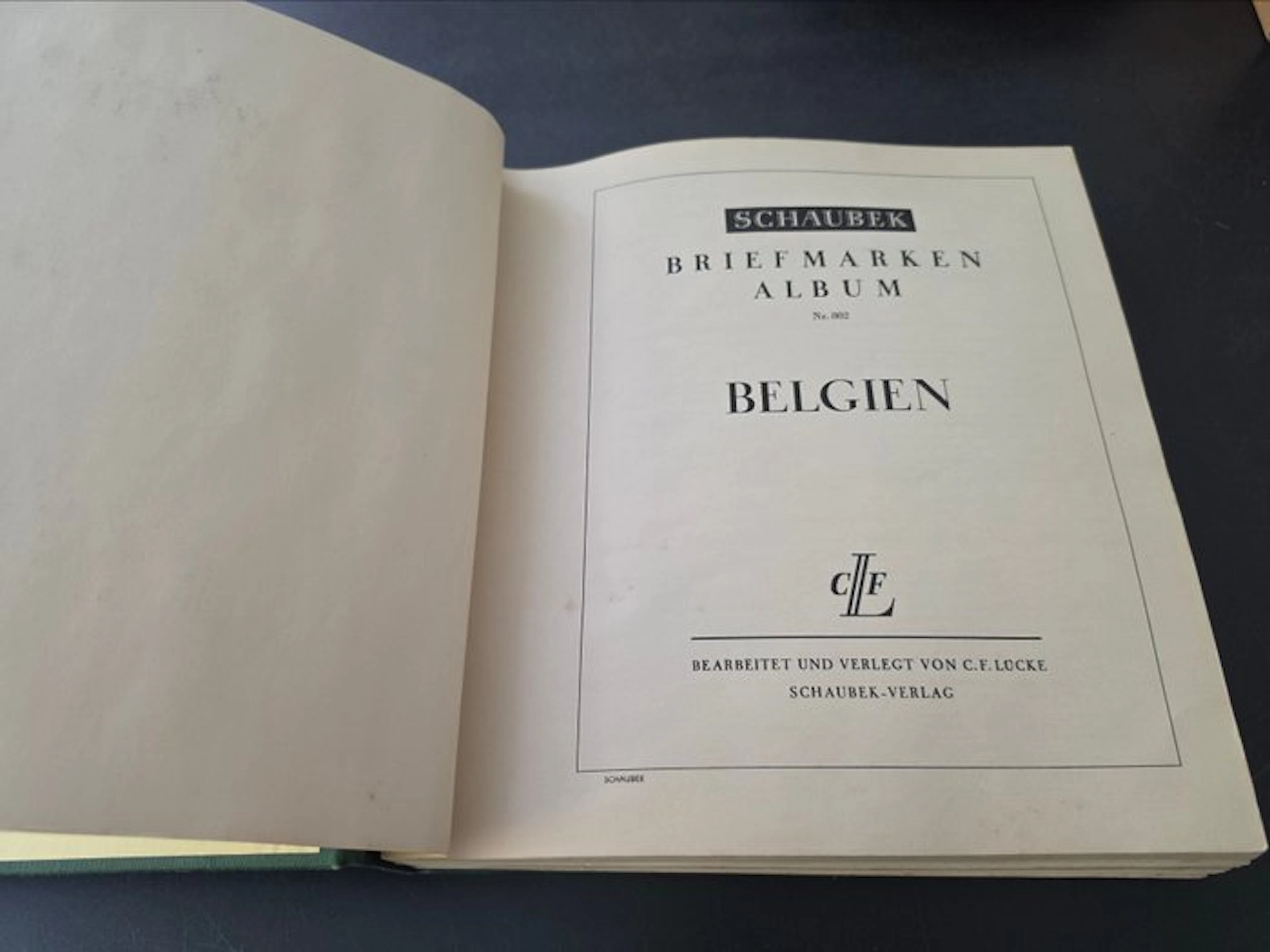 Europe 1849/1970 - Collection of Belgium and Luxembourg in an old
