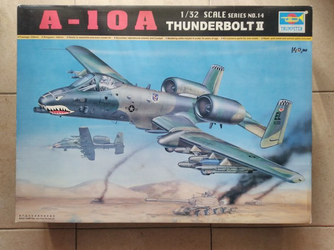 Trumpeter 1:32 - Model kit - A10 THUNDERBOLT