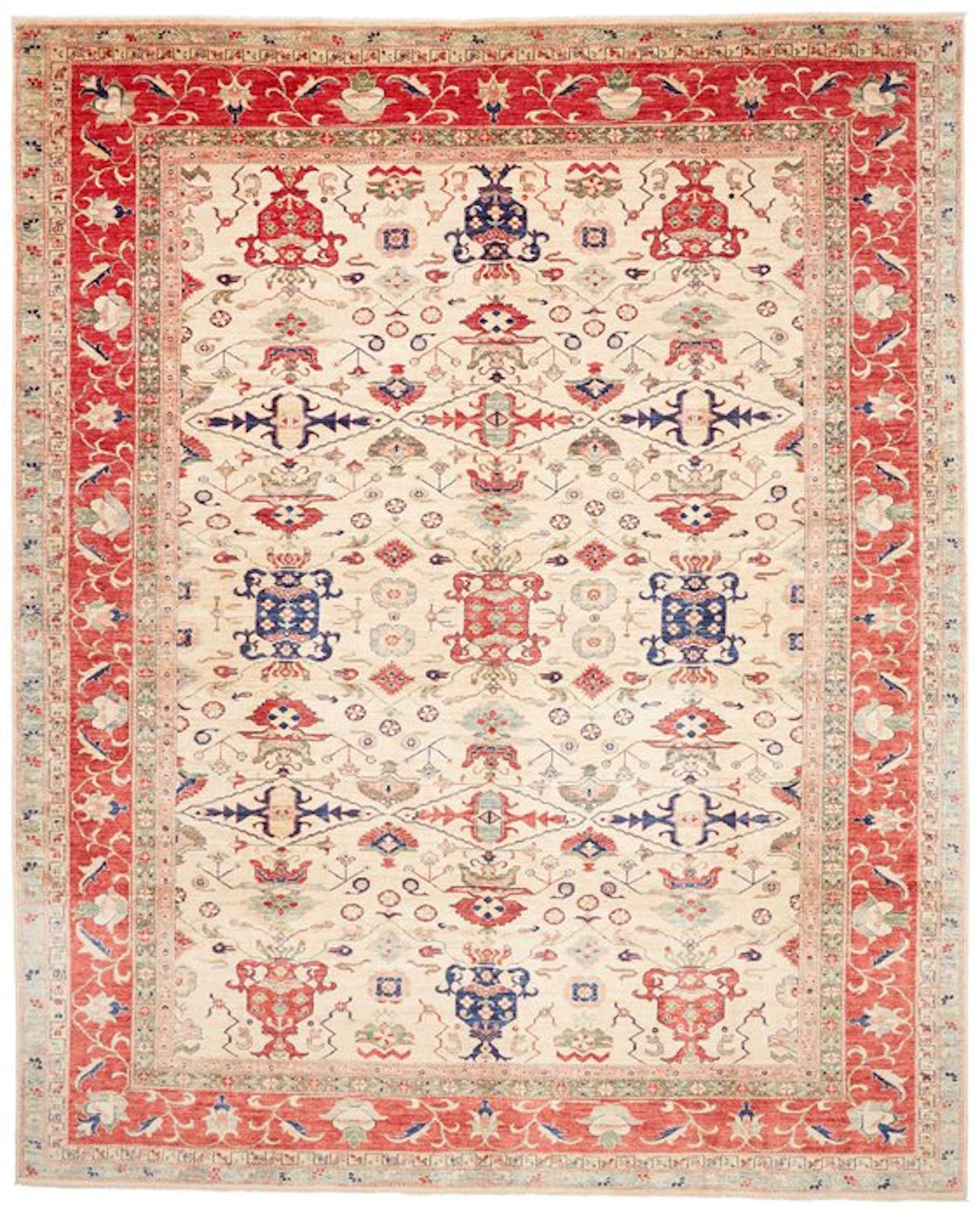 Kazak Fine - Rug - 375 cm - 308 cm - Handmade - unused -New