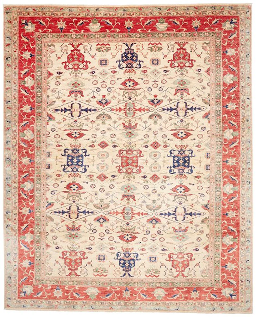 Kazak Fine - Rug - 375 cm - 308 cm - Handmade - unused -New