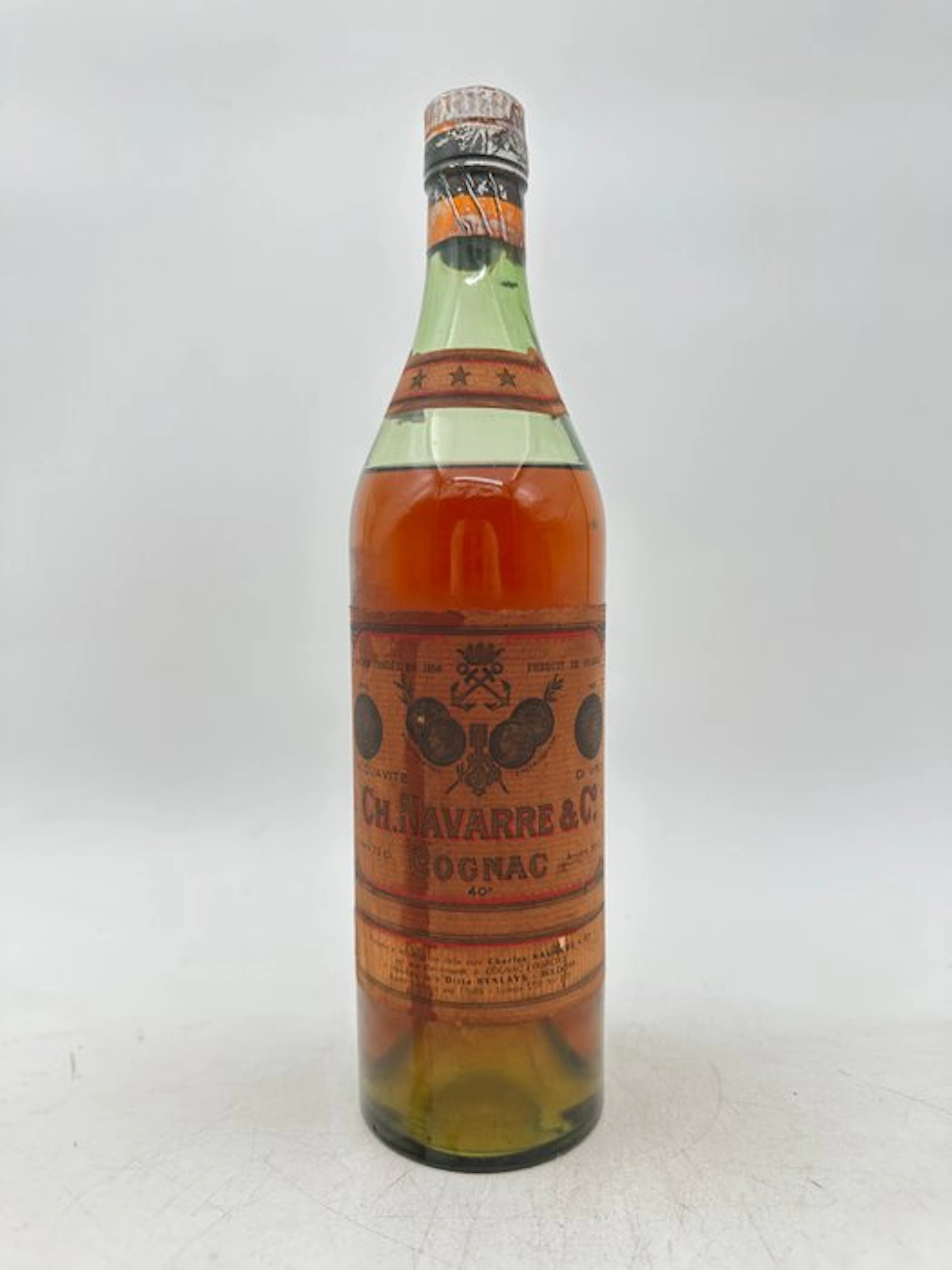 Ch. Navarre - Cognac 3 Star - b. 1960s - 73cl