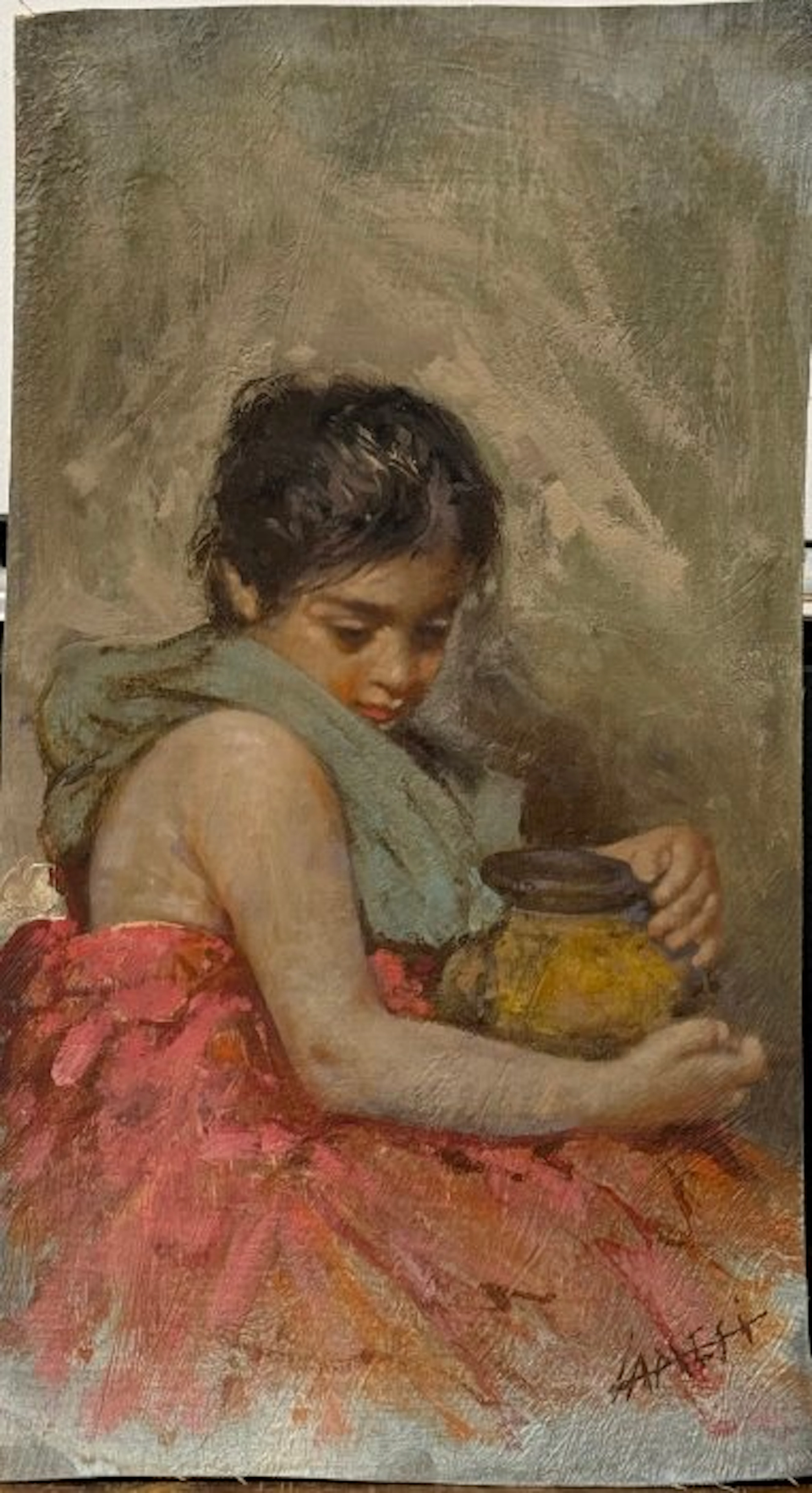 Temistocle Lamesi (1870-1957) - Fanciulla