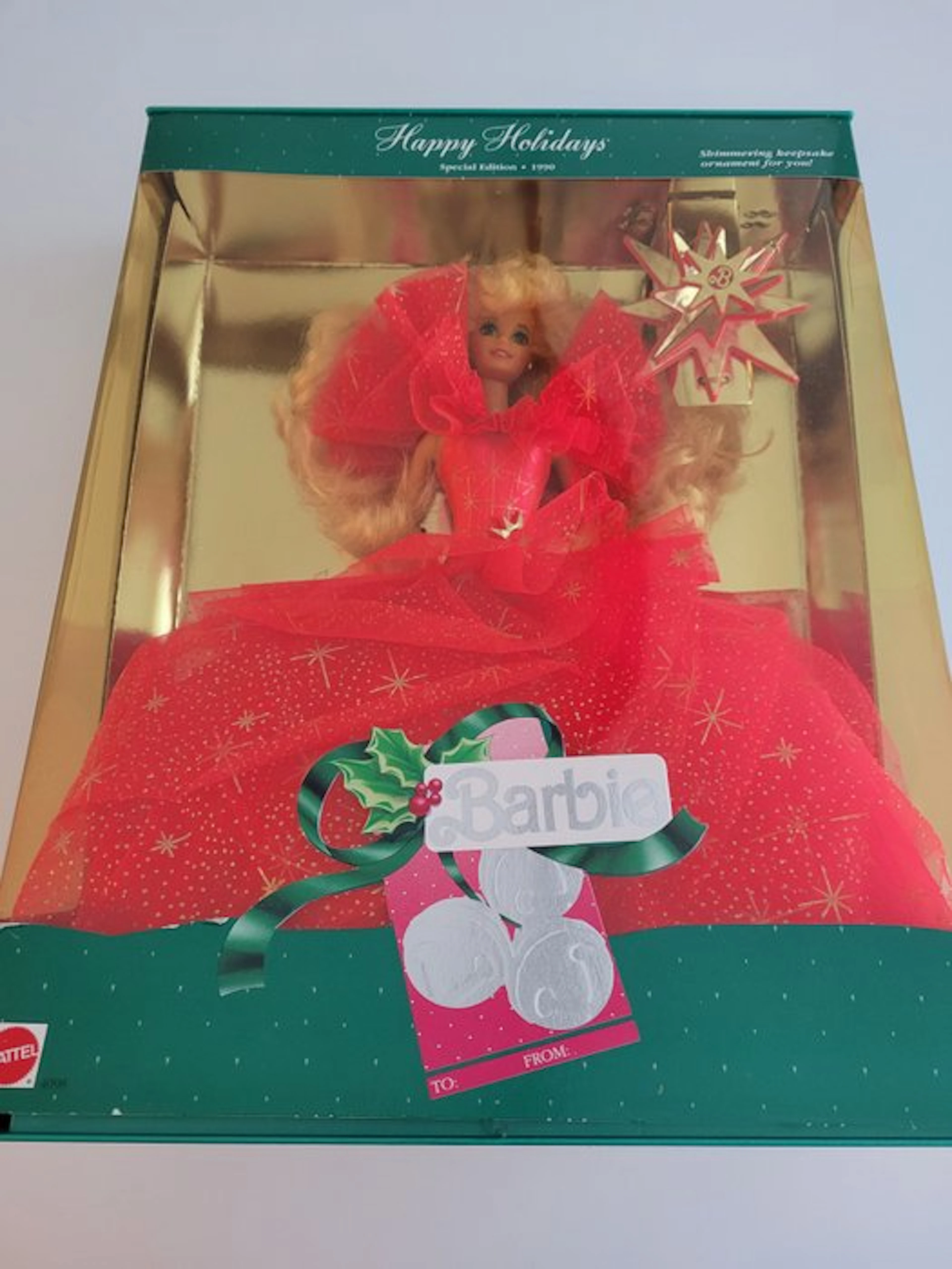 Barbie - Barbie doll Happy Holidays Barbie 1990 - 1990-2000 - China