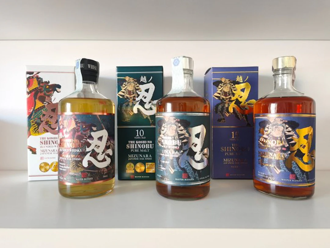Shinobu Blended, 10yo & 15yo - 700ml - 3 bottles