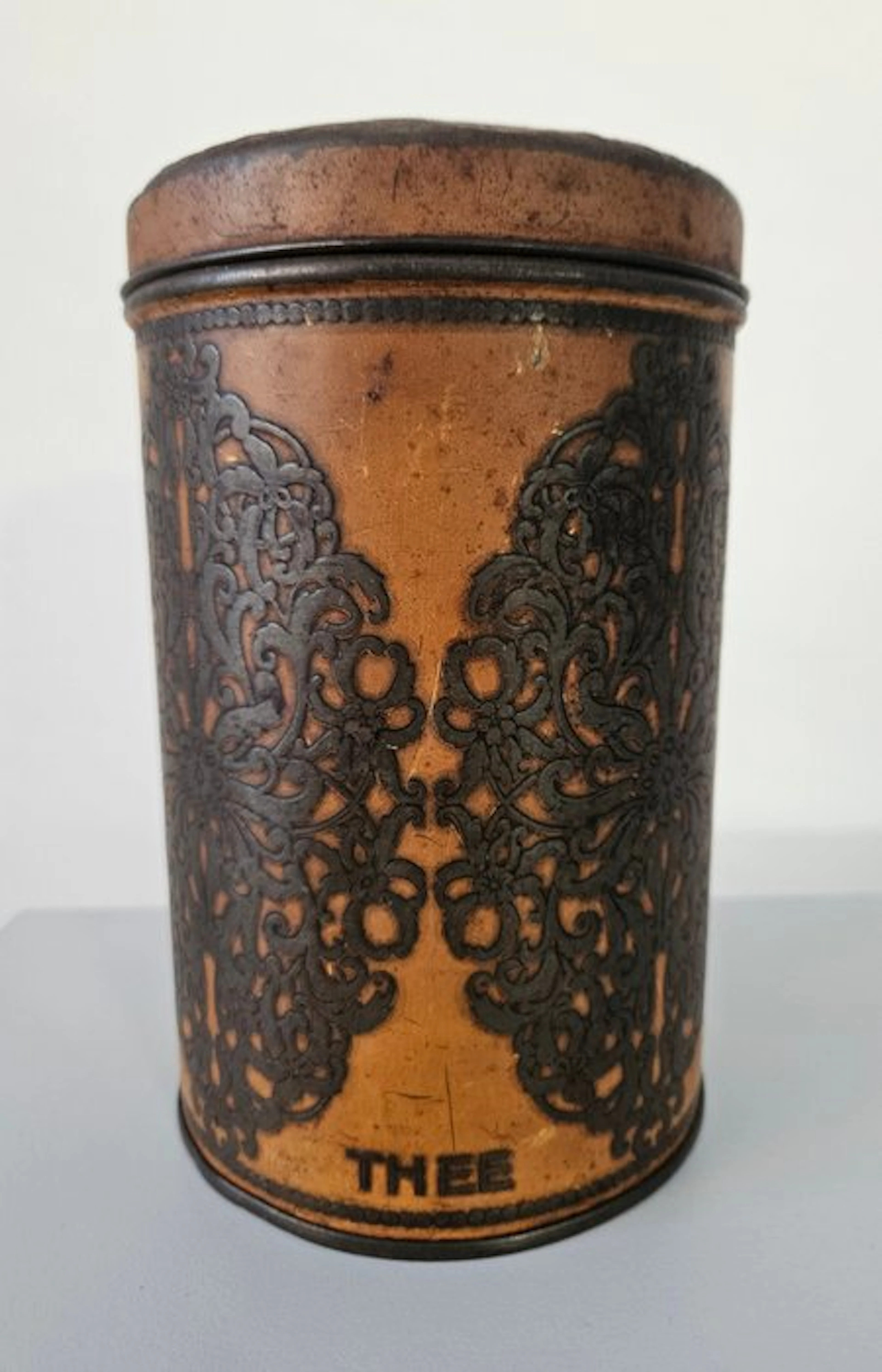 Tin box - Stock tin - Tea tin - Tea can - Tin - Drum...