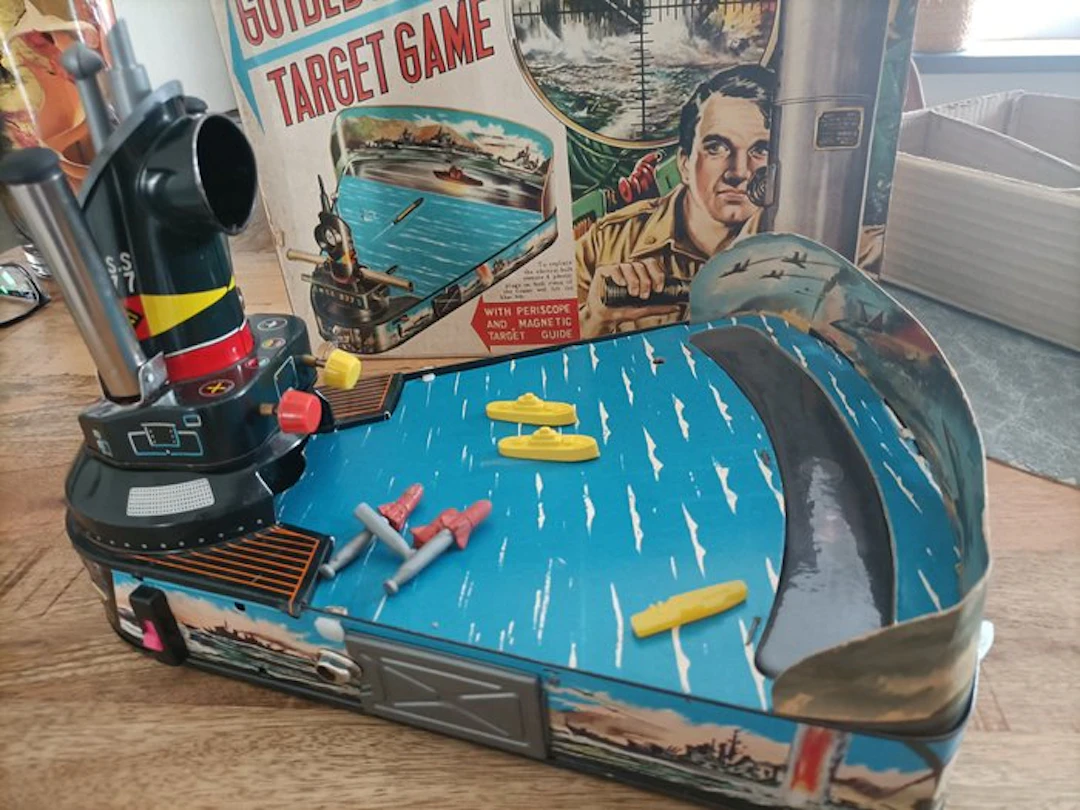 Alps - Tin toy - Guided Missile Target Game - 1950-1960 - Japan