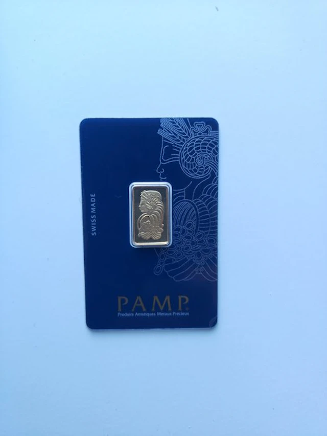 5 grams - Gold .999 - PAMP, Switzerland - Sealed & with certificate