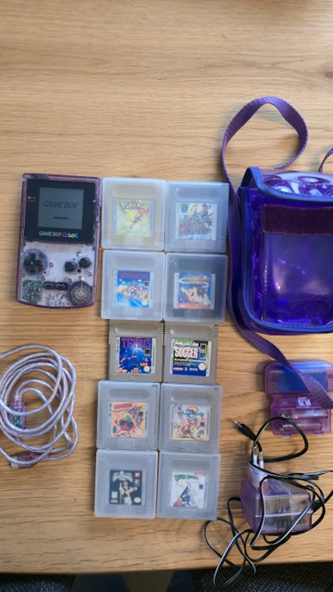 Nintendo - Gameboy Color - Game Boy Color Set - Video game console + games