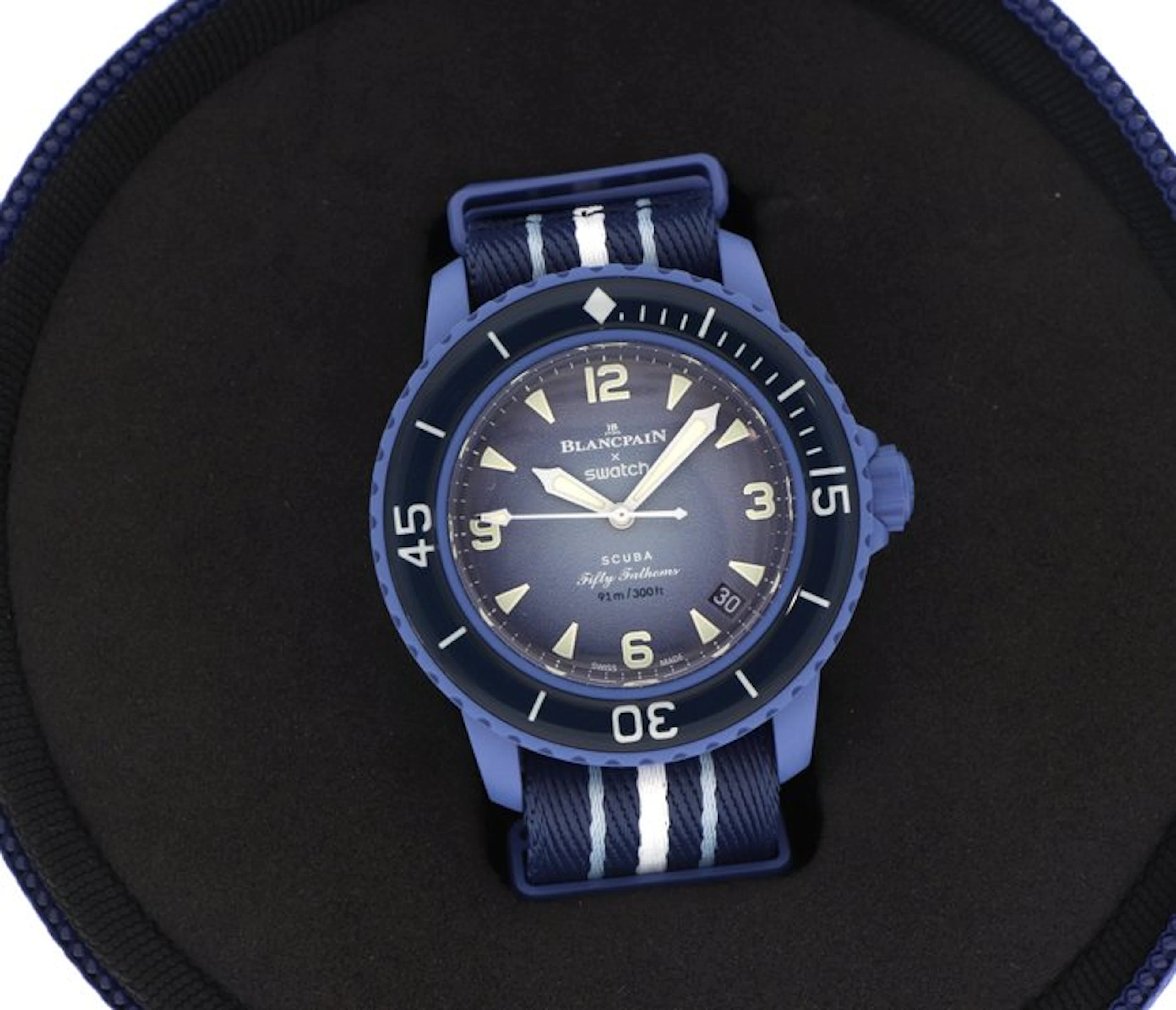 Blancpain x Swatch - Scuba Fifty Fathoms "Atlantic Ocean"...