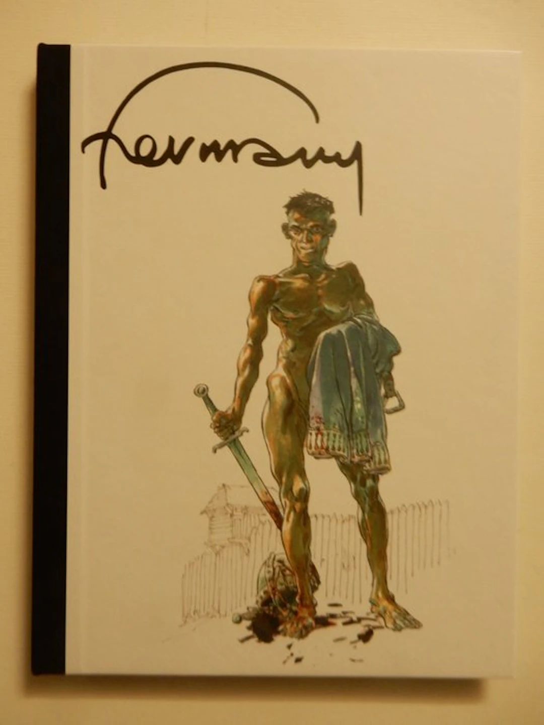 Portfolio Hermann 2 - Met originele tekening...