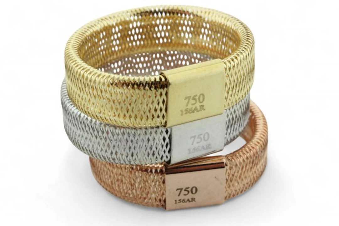 Ring - 18 kt. White gold, Yellow gold, Rose gold