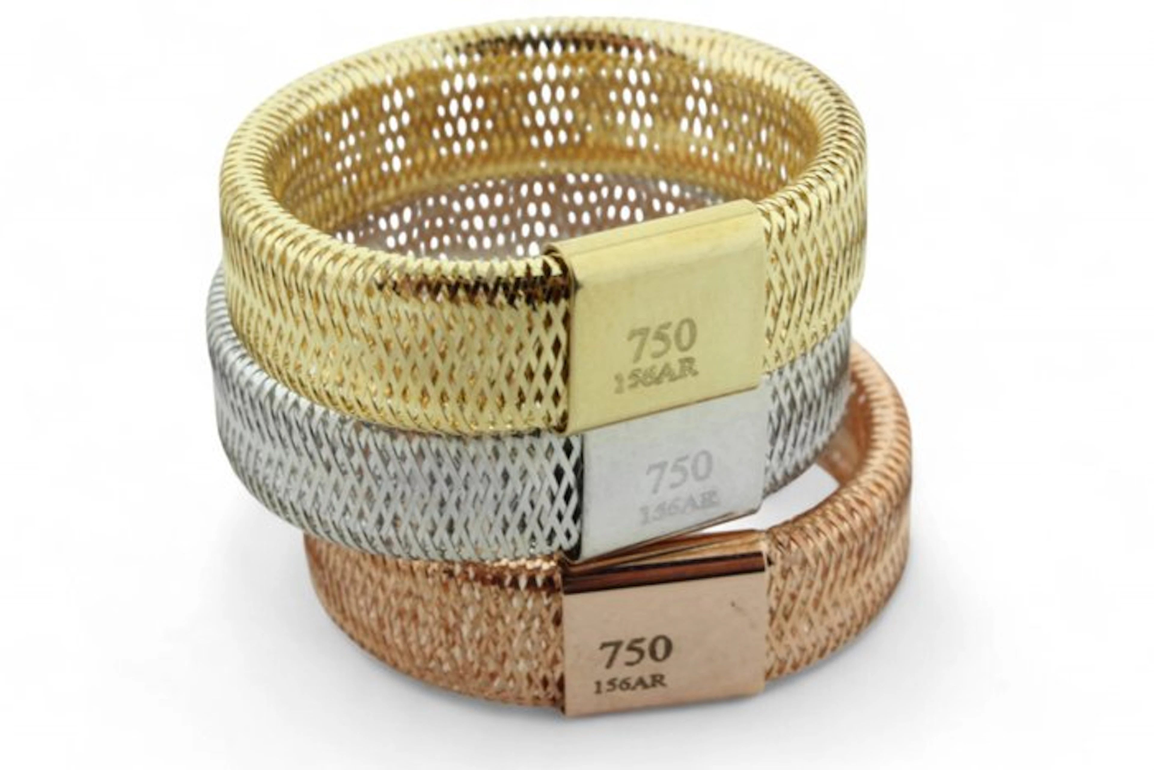 Ring - 18 kt. White gold, Yellow gold, Rose gold