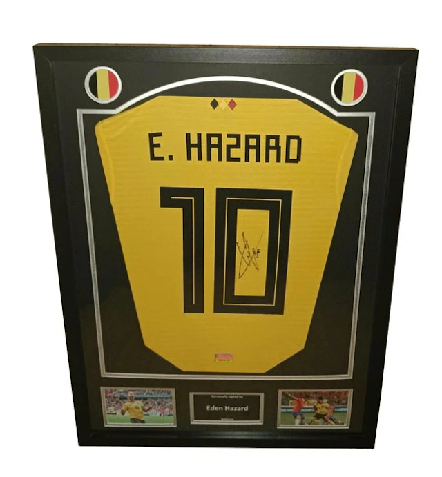 België - Football World Championships - Eden Hazard - 2018 - Football jersey