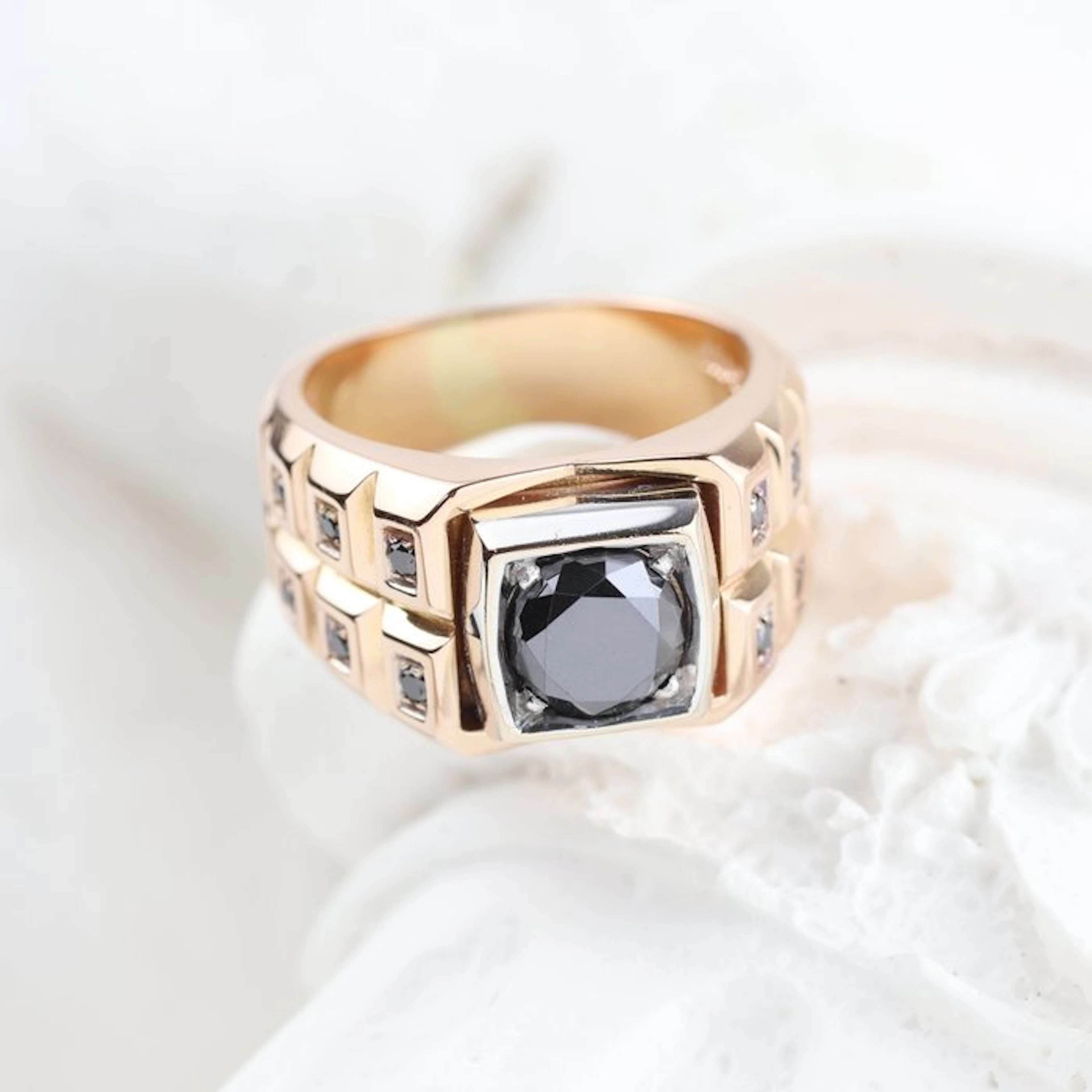 Zancan - Ring - B.zero 1 - 18 kt. Rose gold - 1.38ct. tw. Diamond (Natural)