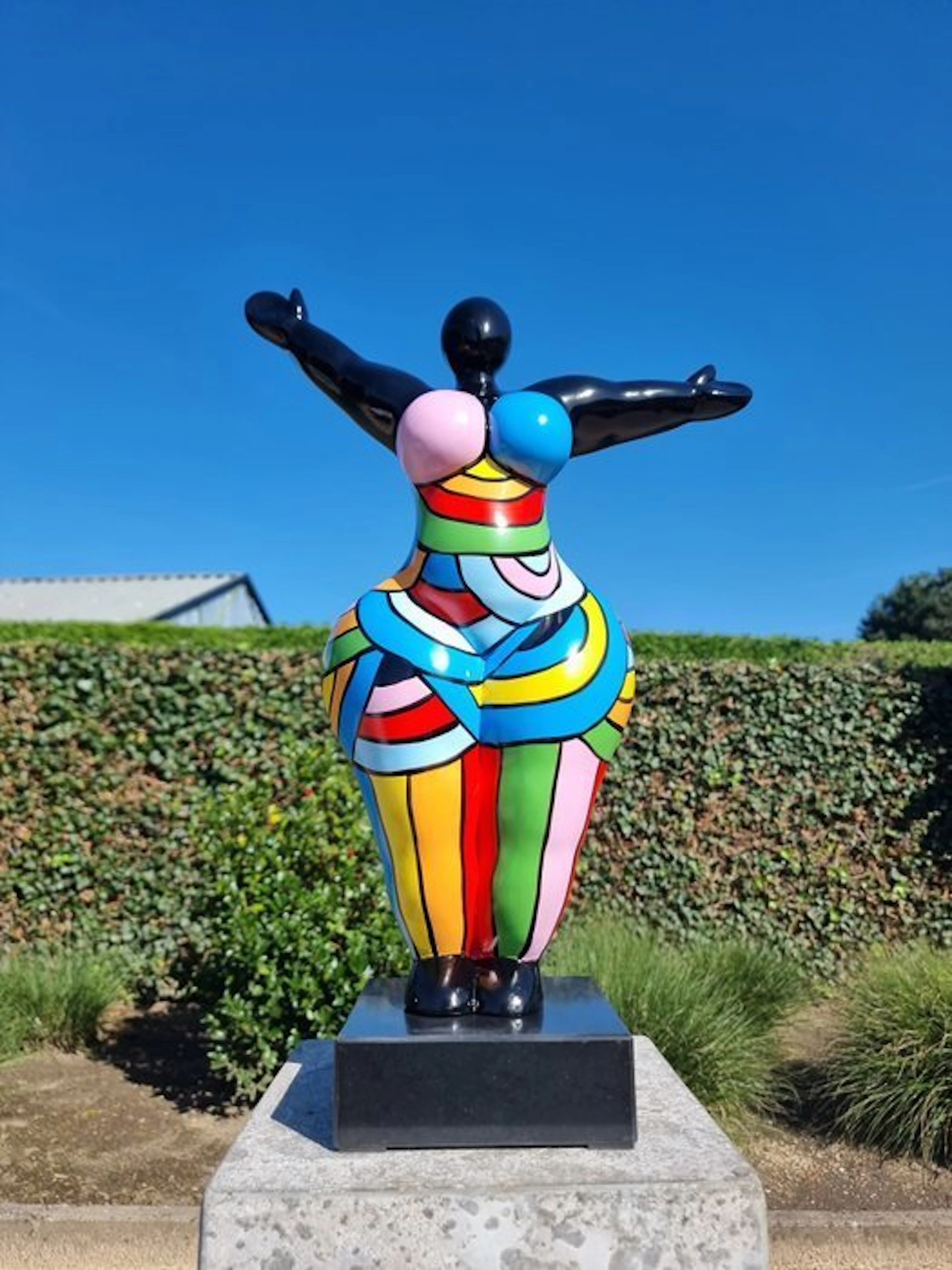Figurine - Beeldje - POP ART - Steen, Glasvezel - Resin, Glass, Stone
