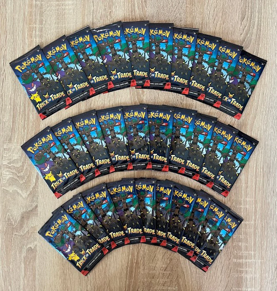 Pokémon - 30 Booster pack - TRICK OR TRADE BOOSTER