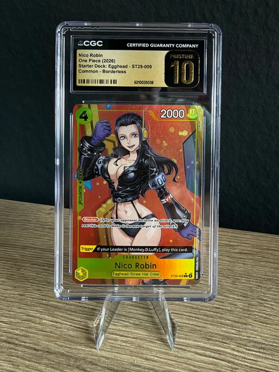 Bandai - 1 Graded card - One Piece - Nico Robin ST29-009...