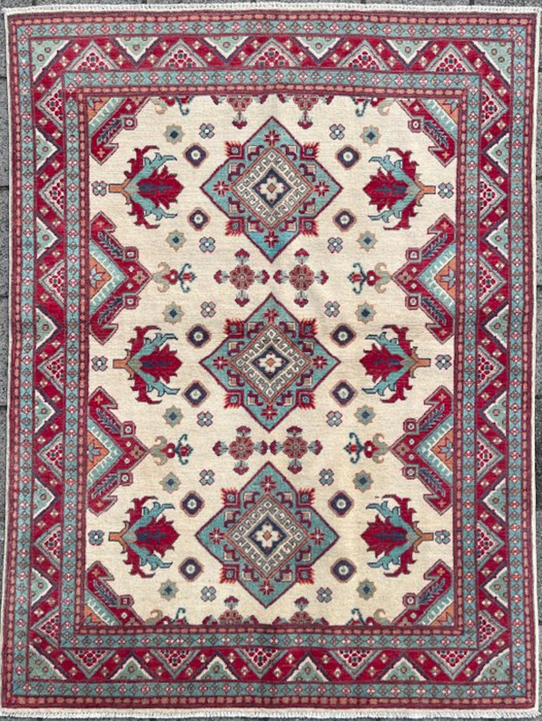 Afghan Shirwan rug - (unused) - hand-knotted - wool - Carpet - 190 cm - 141 cm