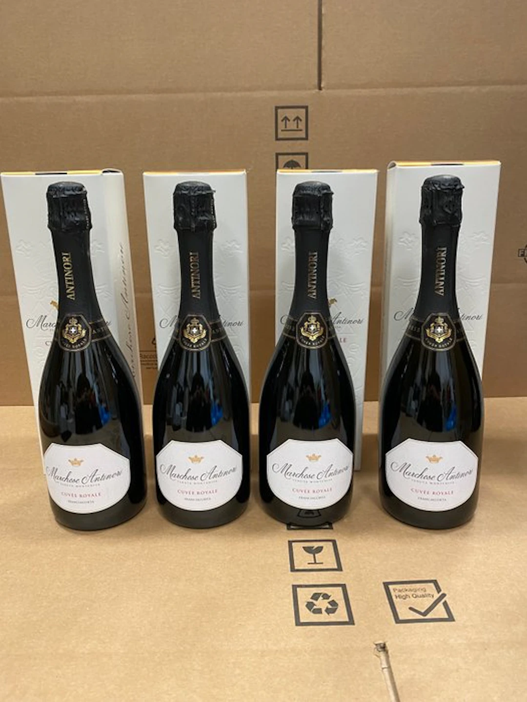Marchesi Antinori, Cuvée Royale - Franciacorta docg - 4 Bottles (0.75L)
