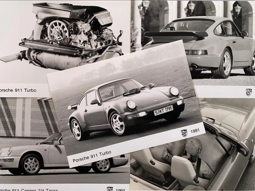 press photo - Porsche - 911 Turbo - Carrera 2/4 Targa - 1991
