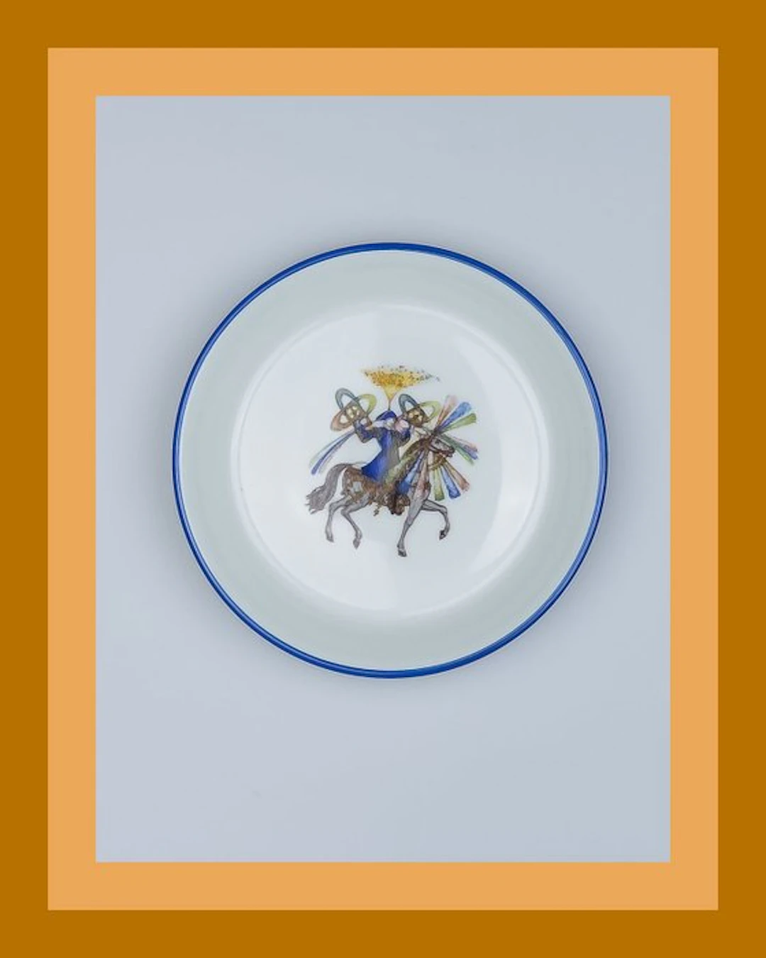 Hermès - Ashtray - Goat skin
