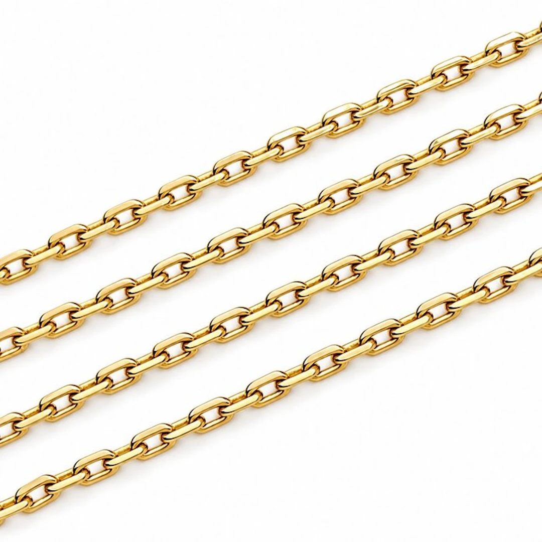 No reserve price - Necklace - 18 kt. Yellow gold - Made in Italy - Handmade