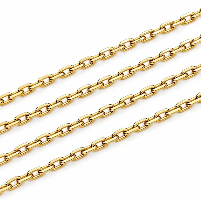 No reserve price - Necklace - 18 kt. Yellow gold - Made in Italy - Handmade