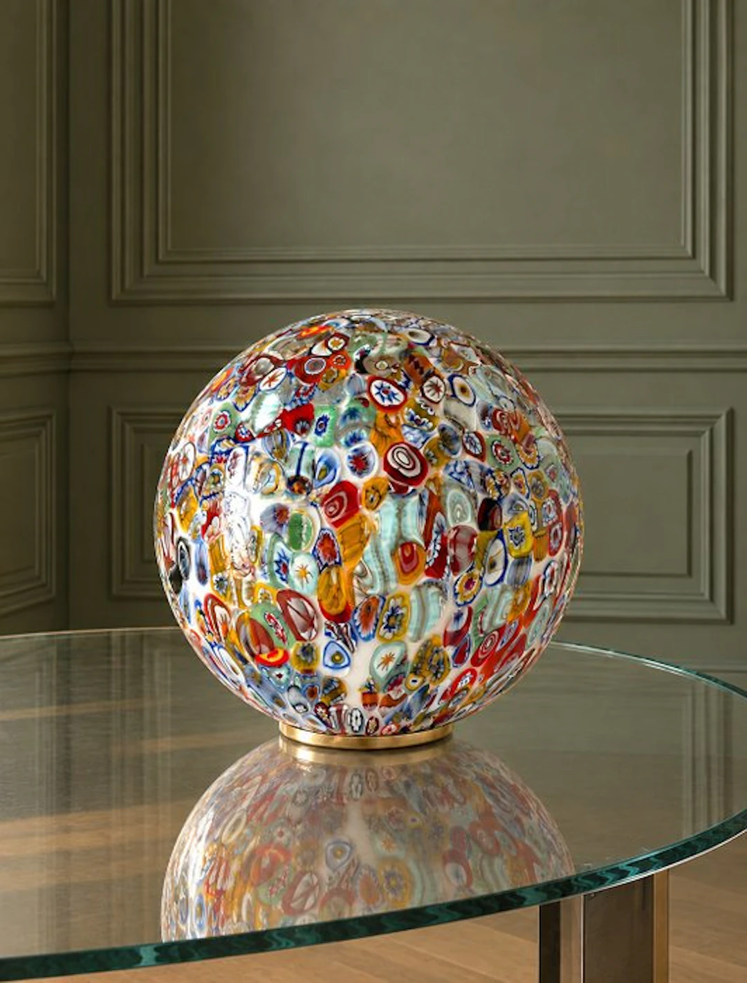 MIMU interior - Table lamp - Murrine Millefiori large D40 - Murano glass