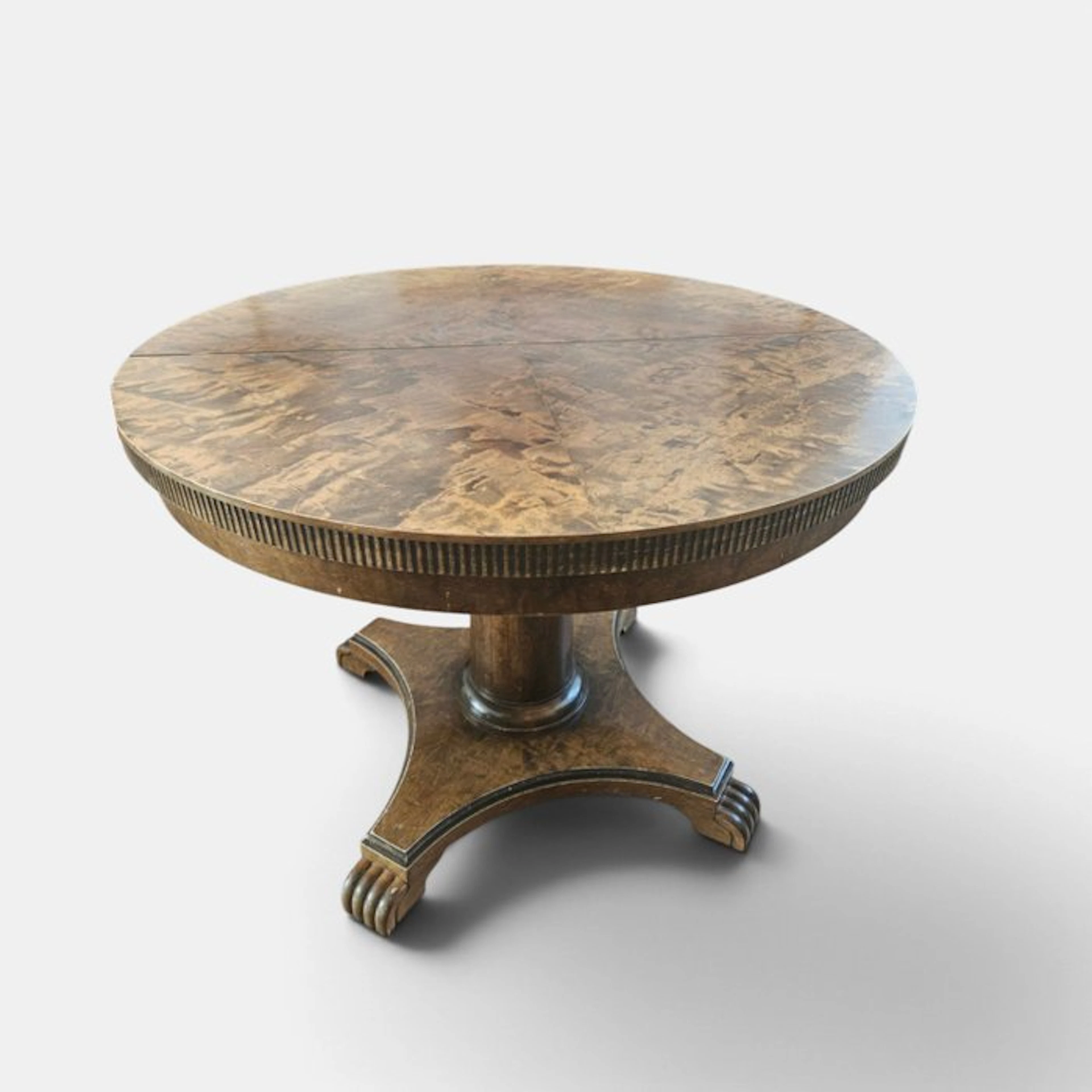 sökt - Extending table - table - Burr walnut - Biedemeier