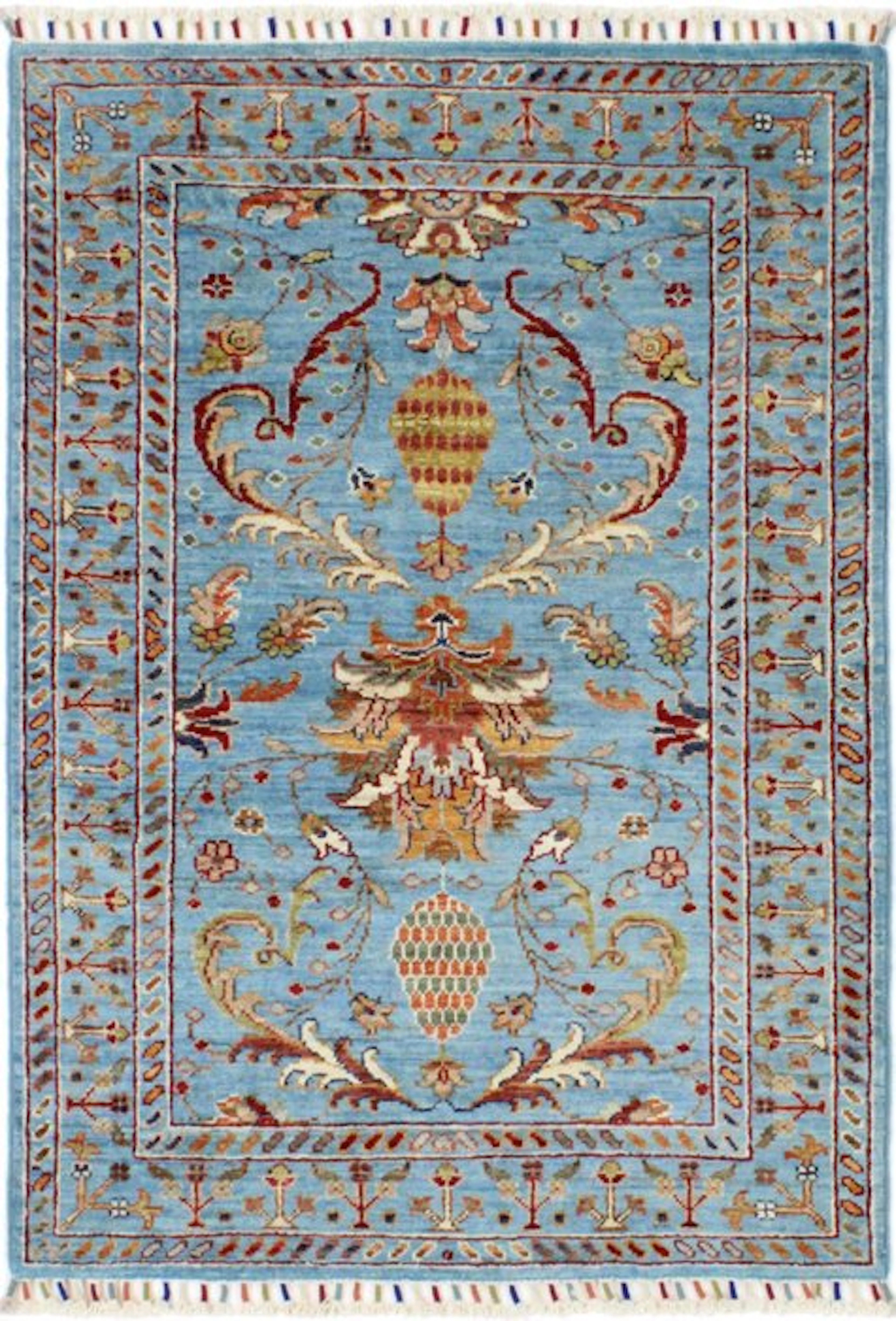 Hand-knotted rug Ziegler Chubi rug