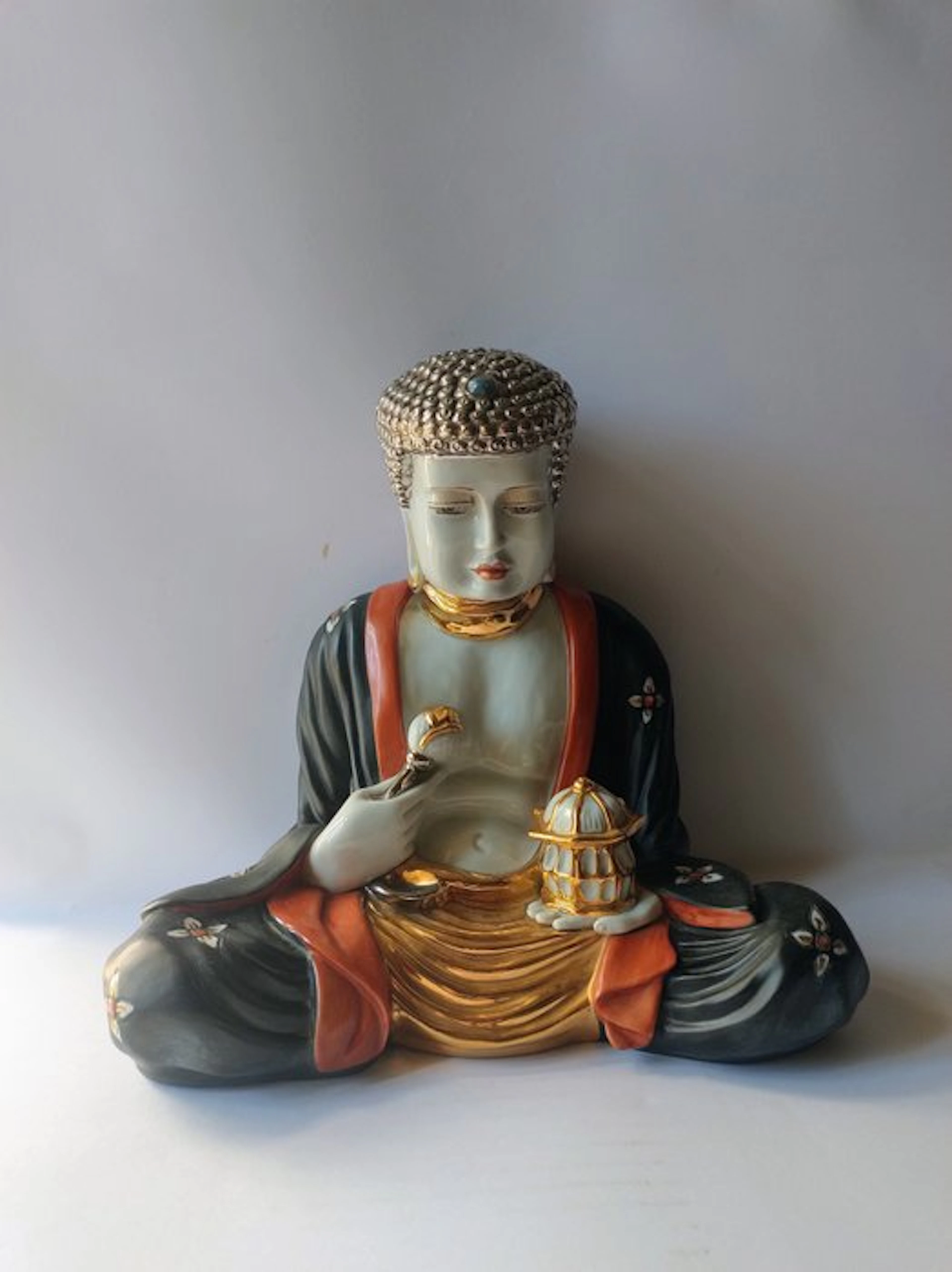 Tiche Capodimonte - Giorgio Galletti - Figure - Buddha - Porcelain