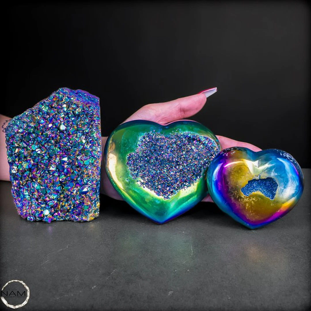Aura Crystal Set – Three Shimmering Masterpieces full of magic