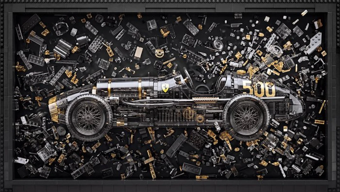 Artxlife - The Crystal Illusion: Ferrari 500 F2 Ascari Lego Tribute