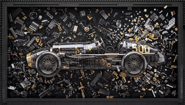 Artxlife - The Crystal Illusion: Ferrari 500 F2 Ascari Lego Tribute