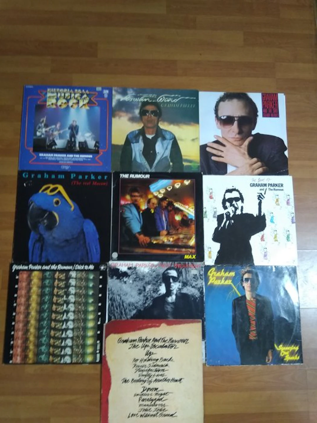 Graham Parker , The Rumour - 10 Album Rock - LP albums (multiple items) - 1976