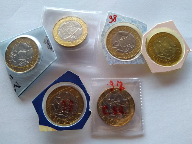 Italy, Republic 1000 Lire 1997-2001 (No reserve price)