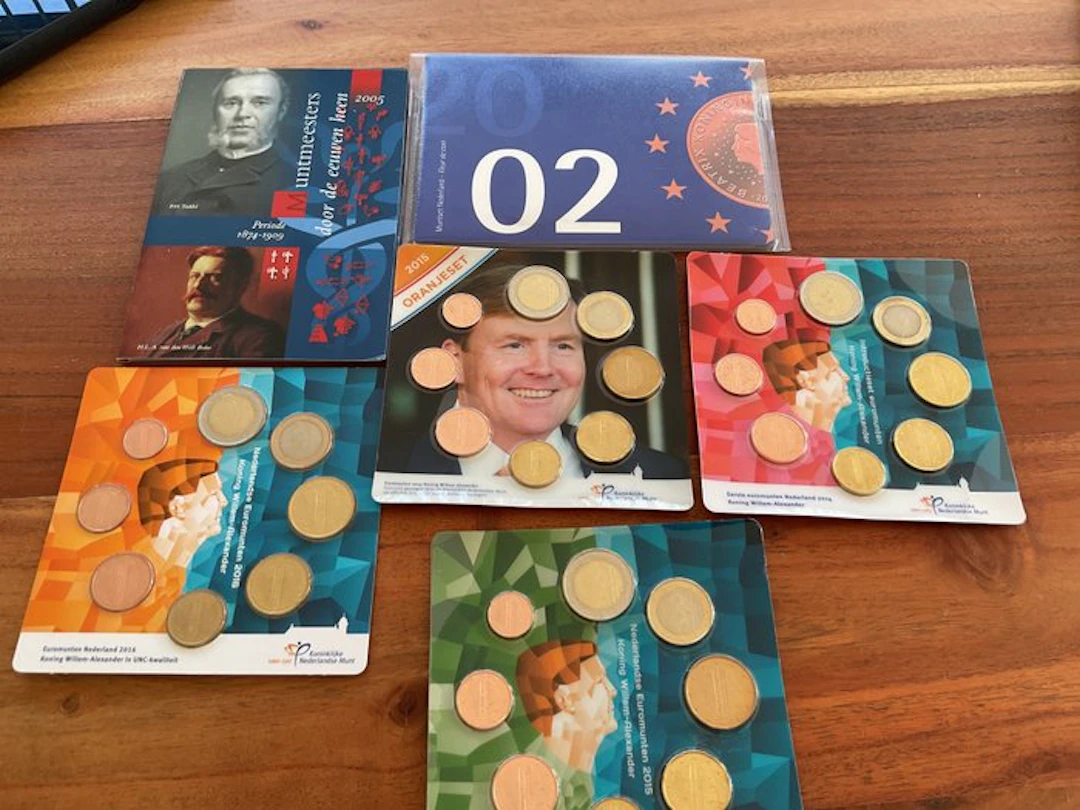 Netherlands. Year Set (BU) 2002/2016 (6 sets) (No reserve price)