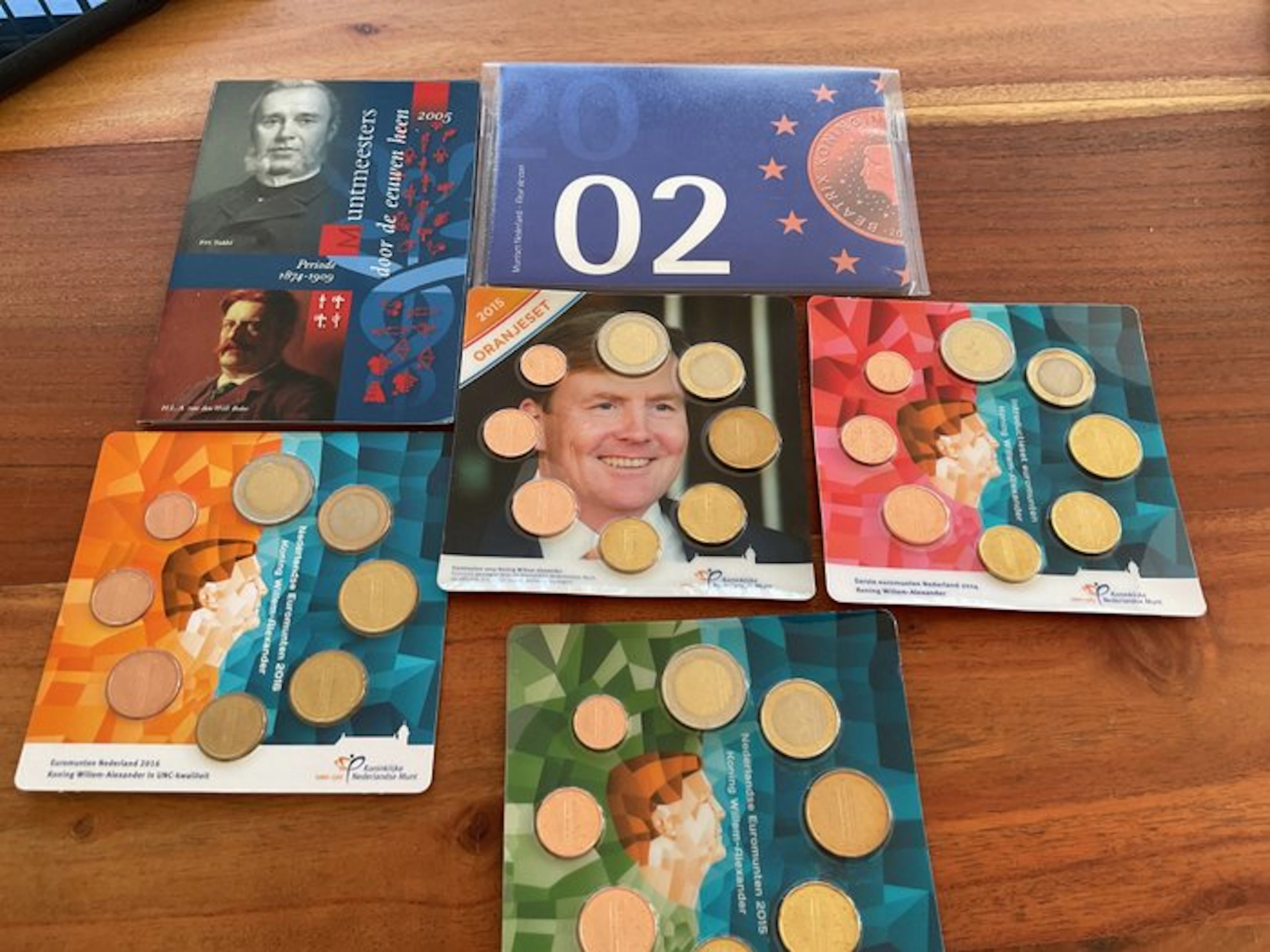 Netherlands. Year Set (BU) 2002/2016 (6 sets) (No reserve price)