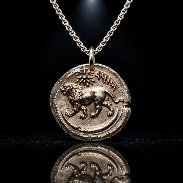 Replica of an Ancient Greek — Hellenistic style Silver...