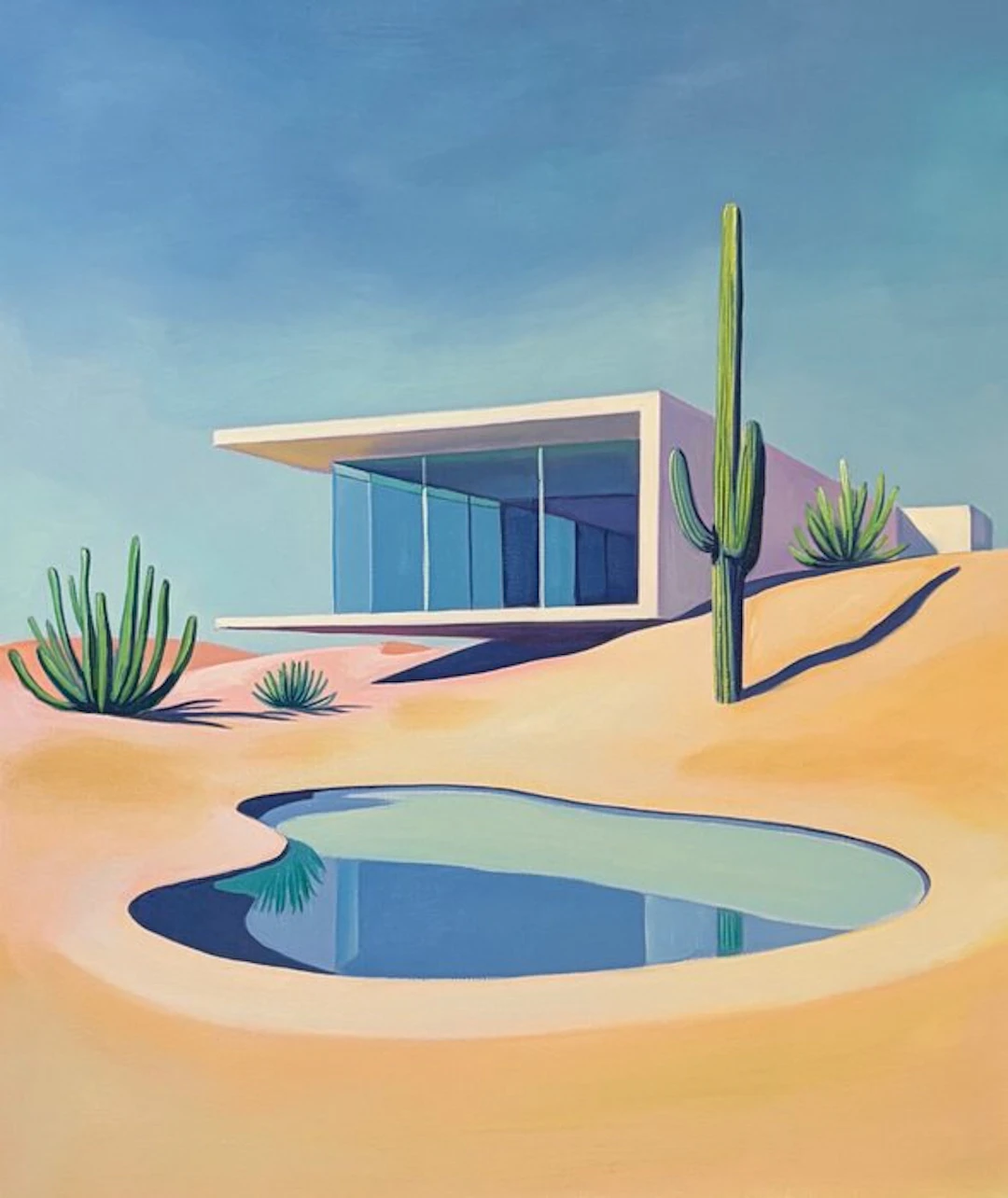 Alexy Berthelot - minimal pool house 23A