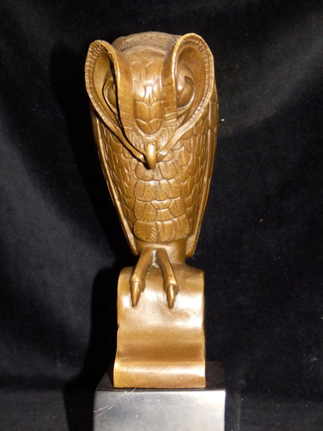 Sculpture, Fraaie bronzen Art Deco UIL - 25 cm - Bronze, Marble - 2025