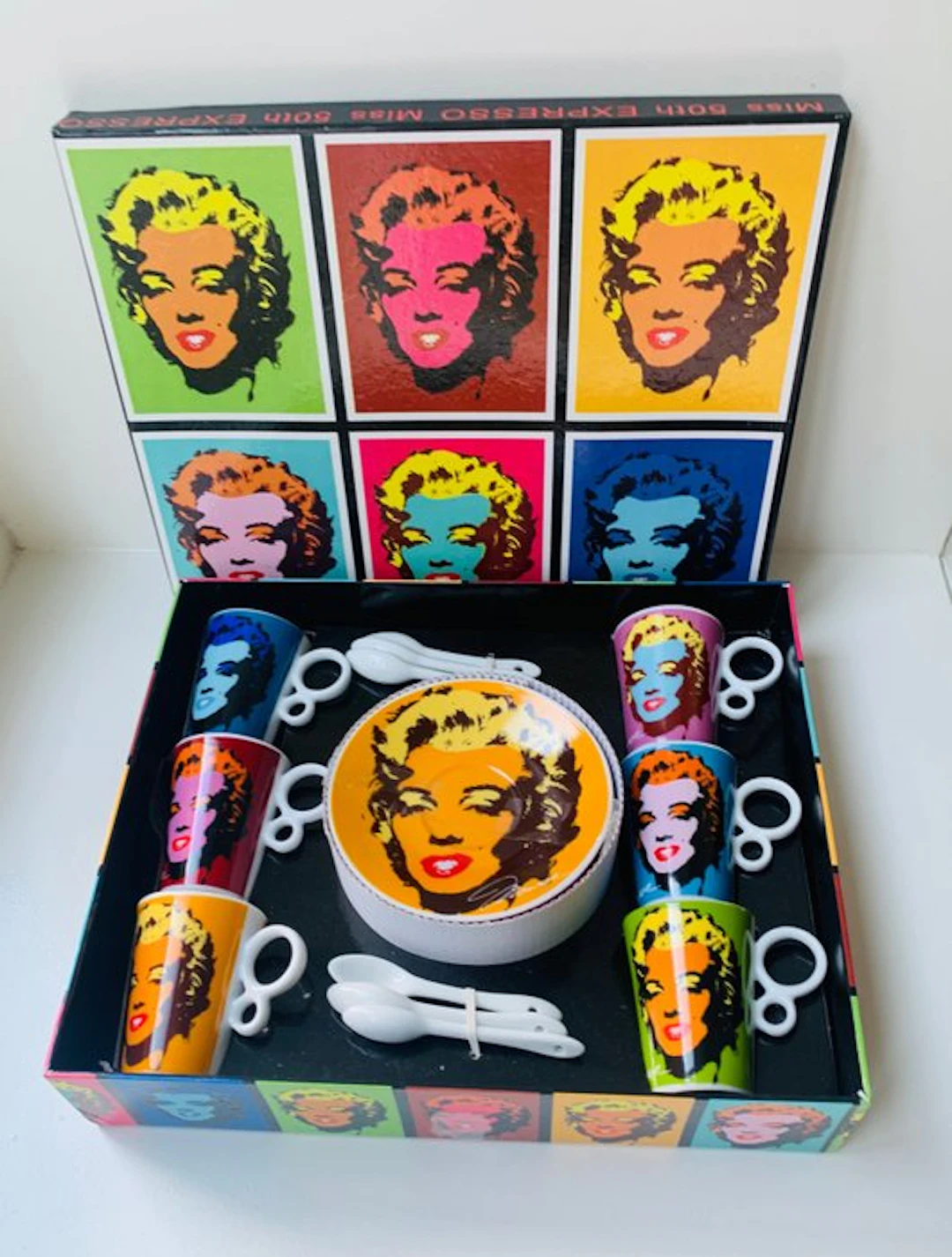 Andy Warhol - Coffee set - Ceramic - Marilyn Monroe servies