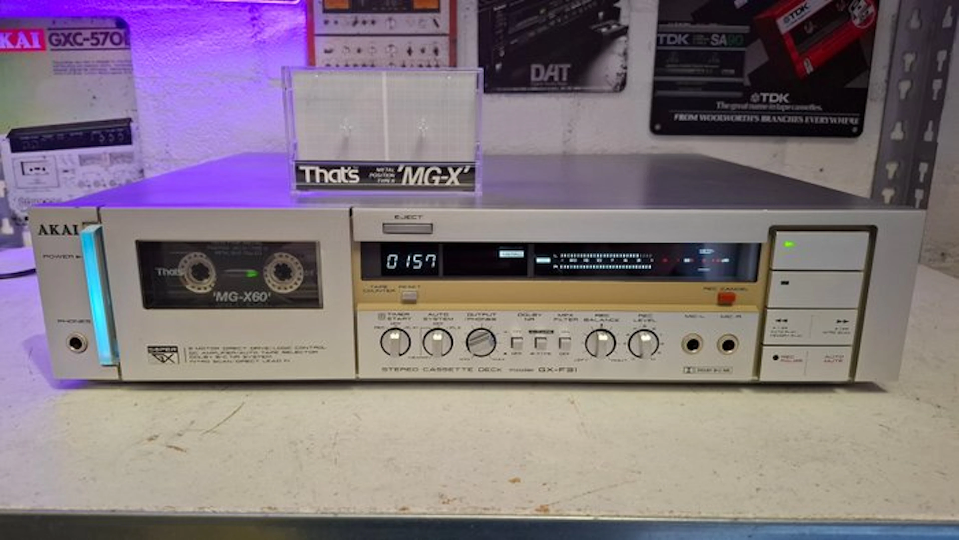 Akai - GX-F31 Cassette recorder-player