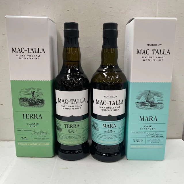 Mac-Talla - Mara Cask Strength & Terra Classic Islay - 70cl - 2 bottles