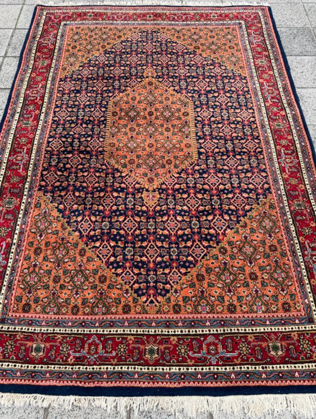 Indo design rug - cleaned - hand-knotted - wool - Carpet - 246 cm - 174 cm