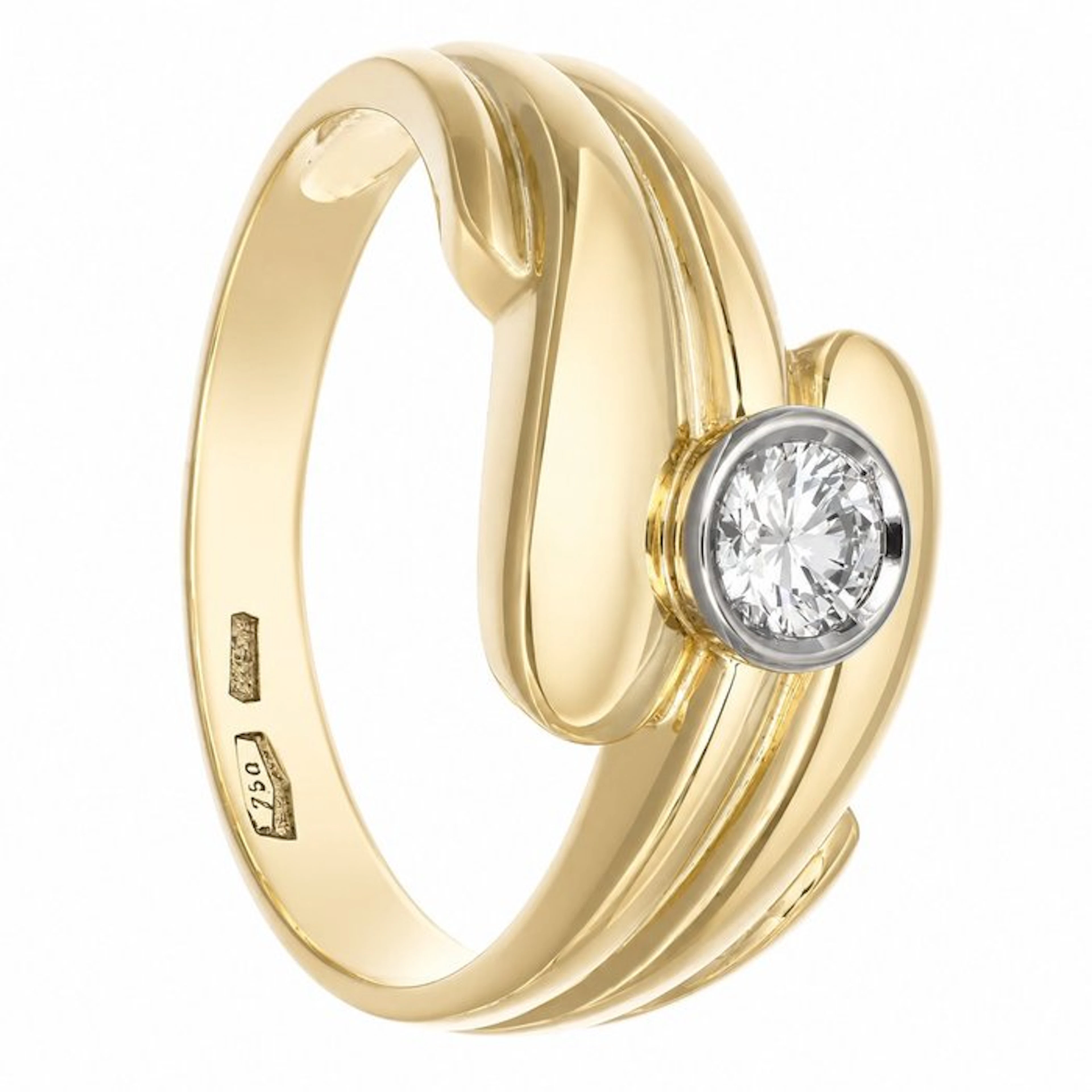 No reserve price - Ring - 18 kt