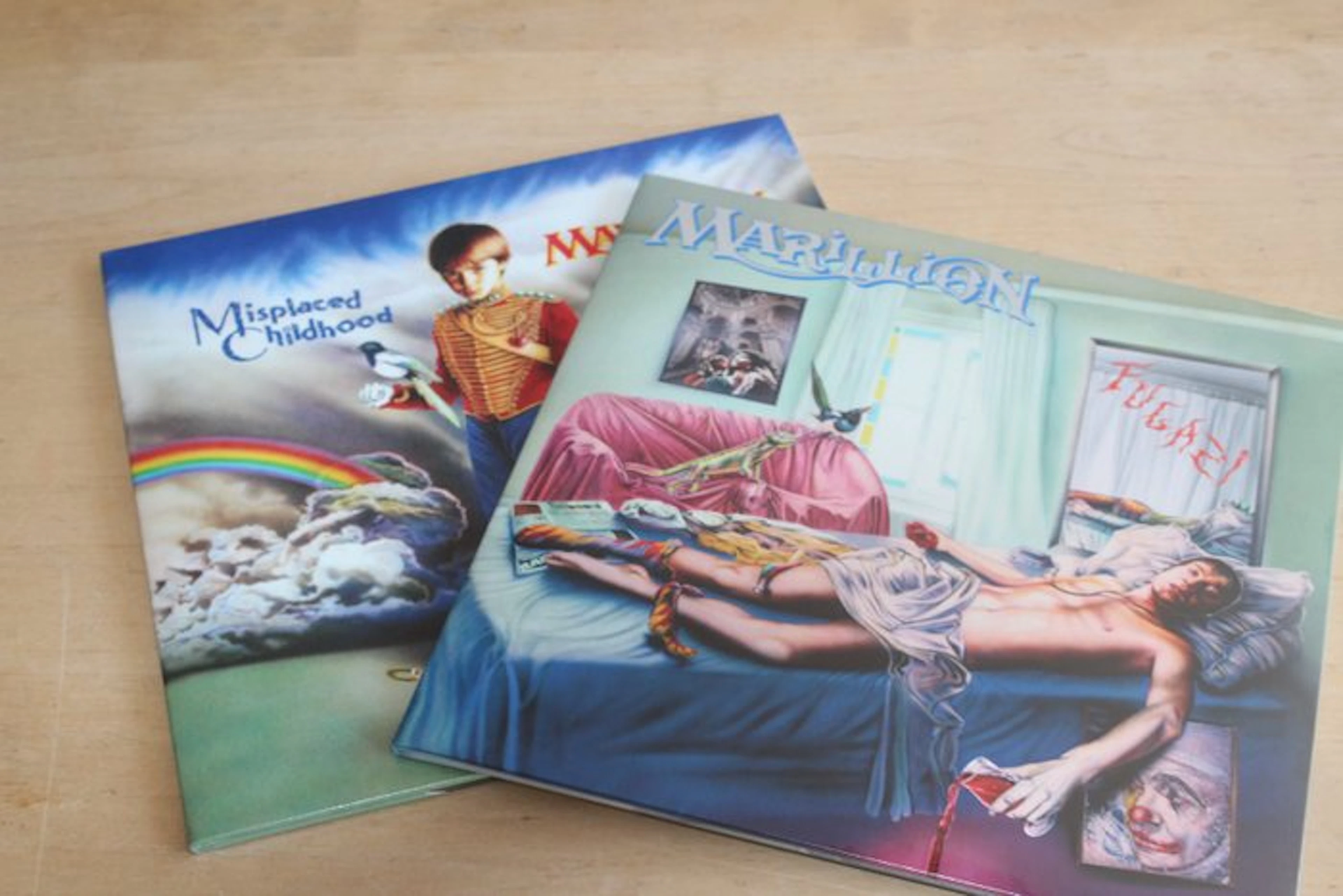 Marillion - Fugazi + Misplaced Childhood - LP albums (multiple items) - 2022